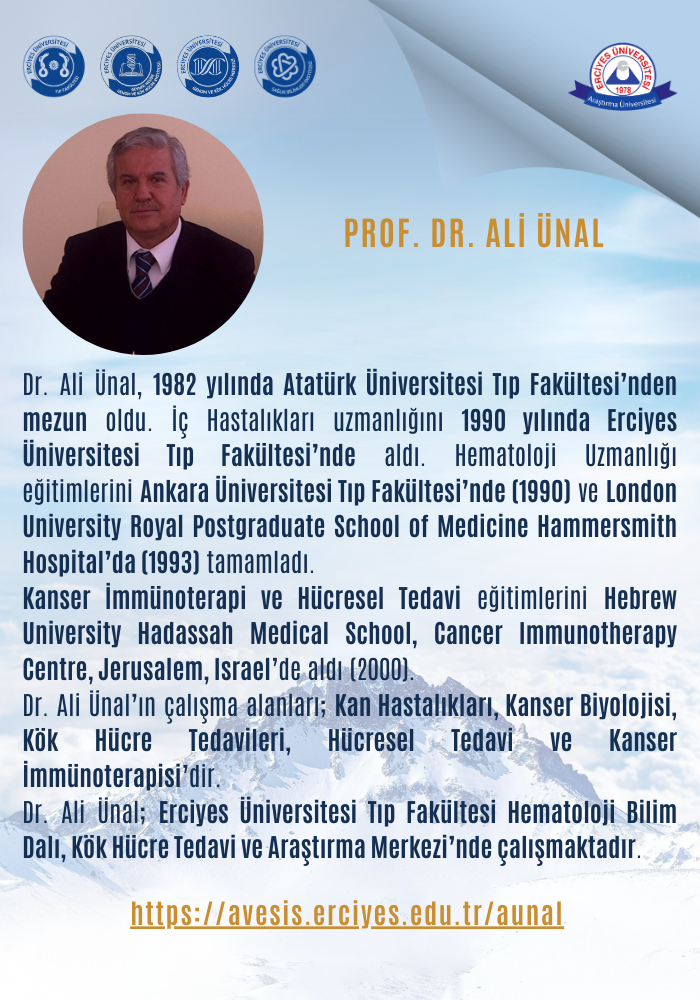 PROF. DR. ALİ ÜNAL