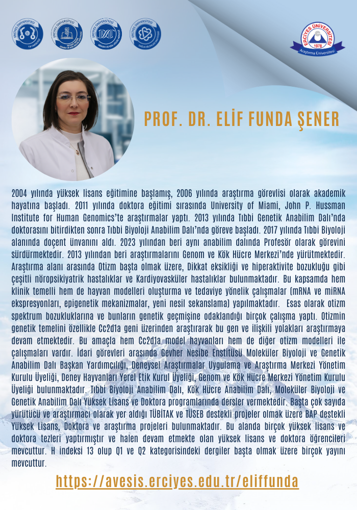 PROF. DR. ELİF FUNDA ŞENER